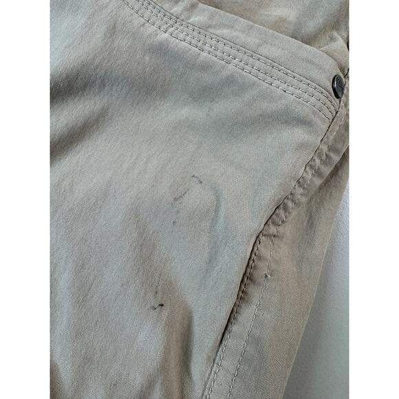 Kuhl Pants - Kuhl Splash Roll Up Pant Light Khaki Womens 4 Regular Gorpcore Hiking Outdoor